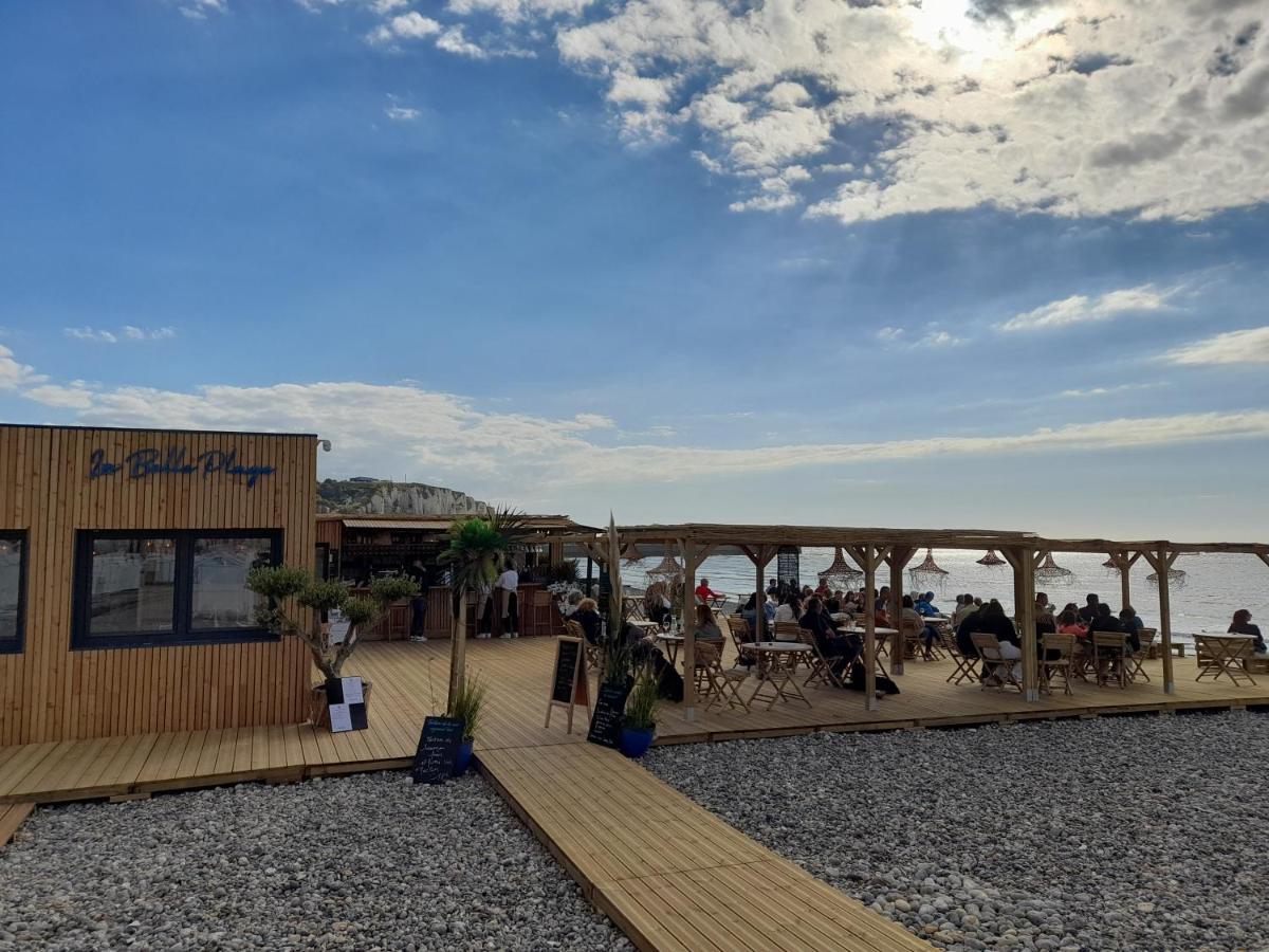 Charmante Villa Plein Sud 50M De La Plage - Balcon Vue Laterale Sur Mer - Equipee De La Fibre, Wifi, Internet Mers-les-Bains Exterior foto